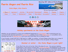 Tablet Screenshot of costa-mogan.com
